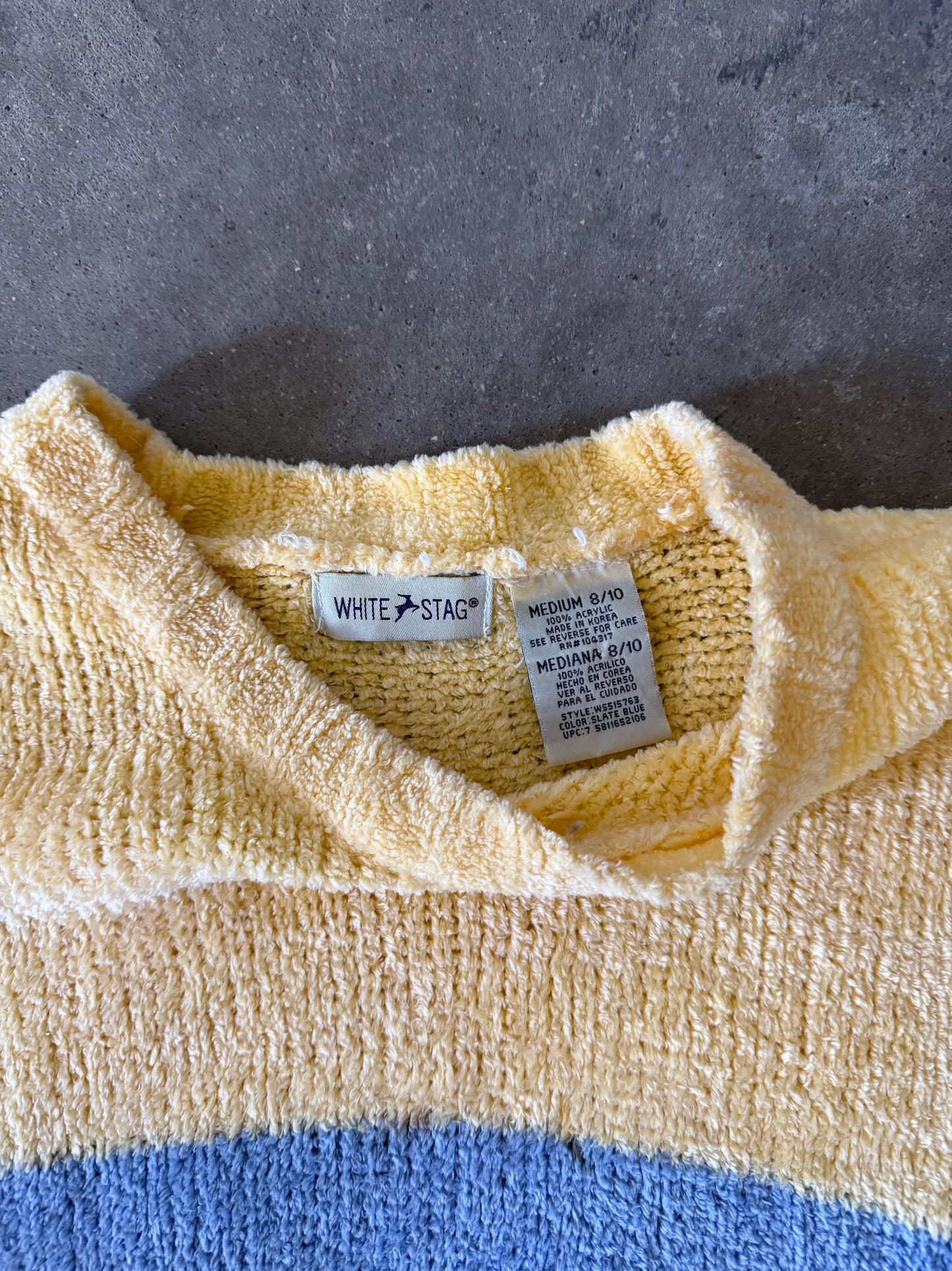 Colorblock Sweater - M