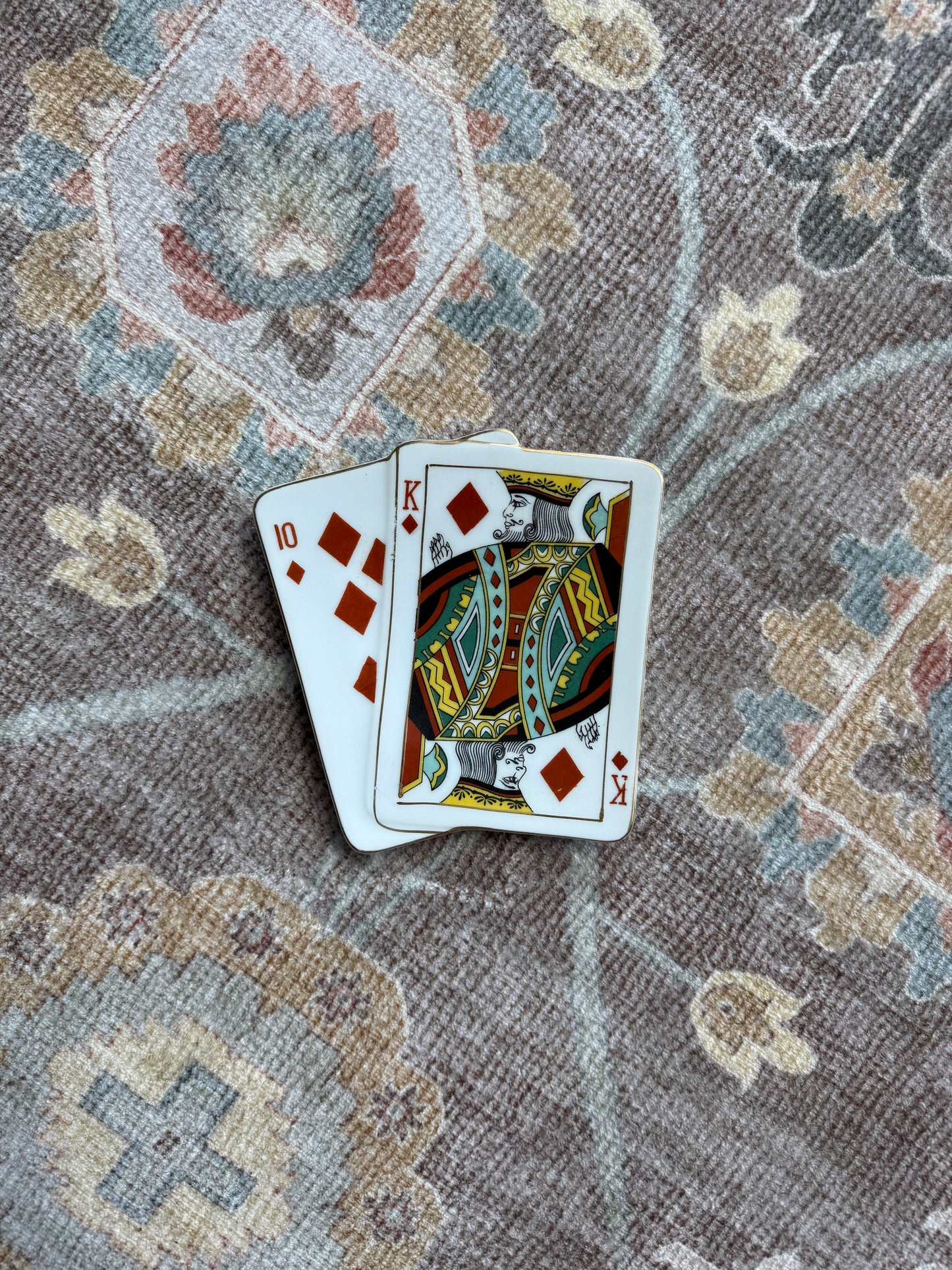 Playing Cards Trinket Dish