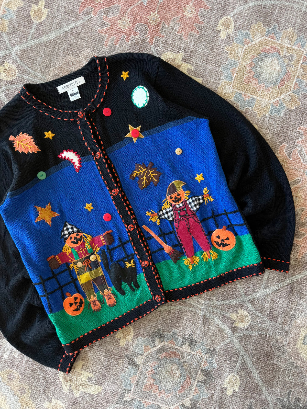 Halloween Cardigan - M