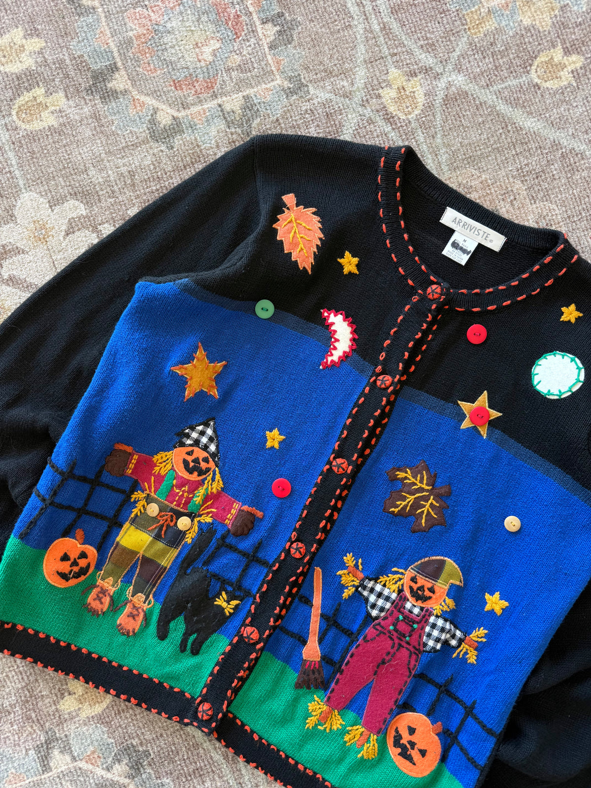 Halloween Cardigan - M