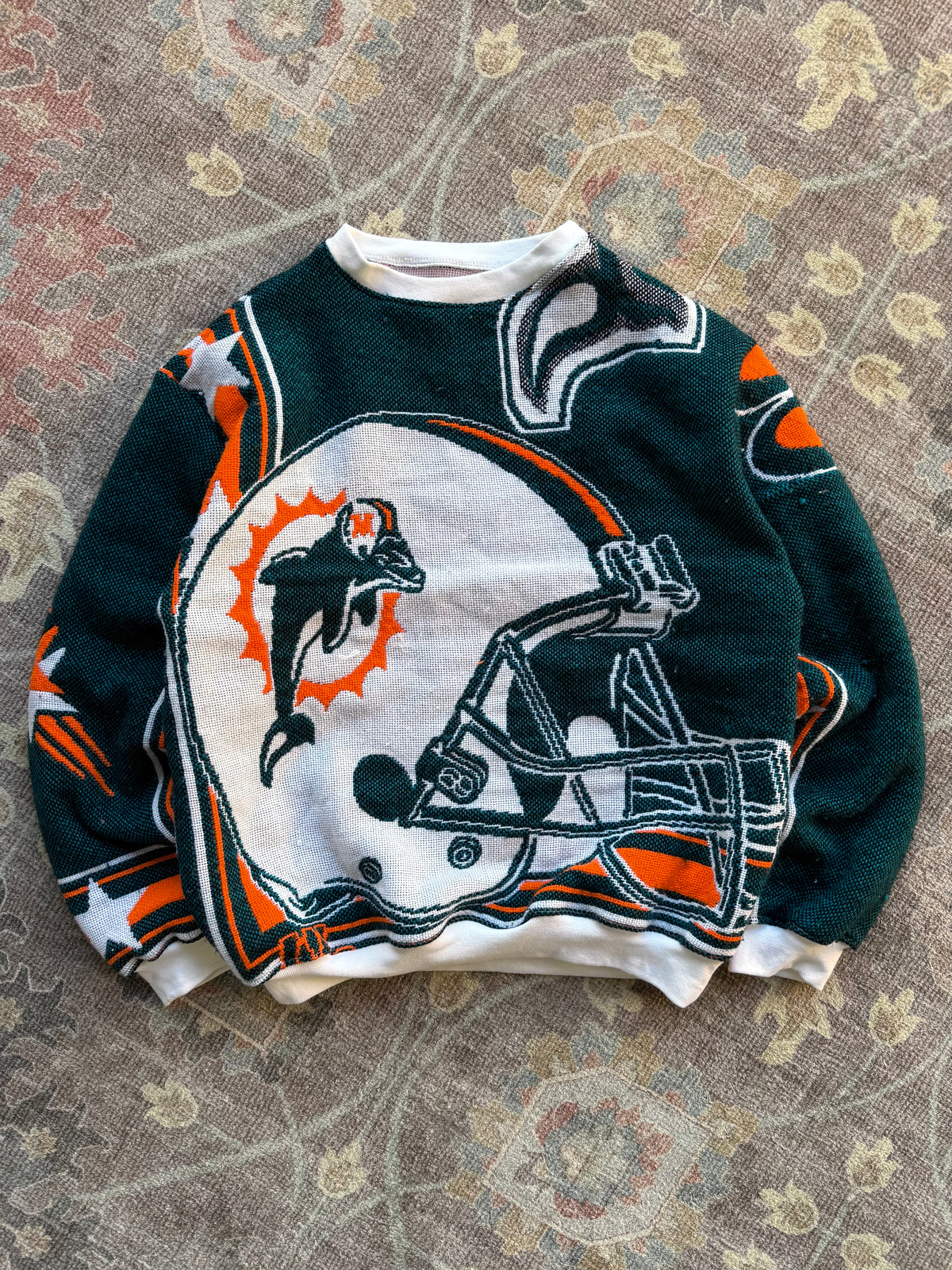 Dolphins Blanket Crew - S/M