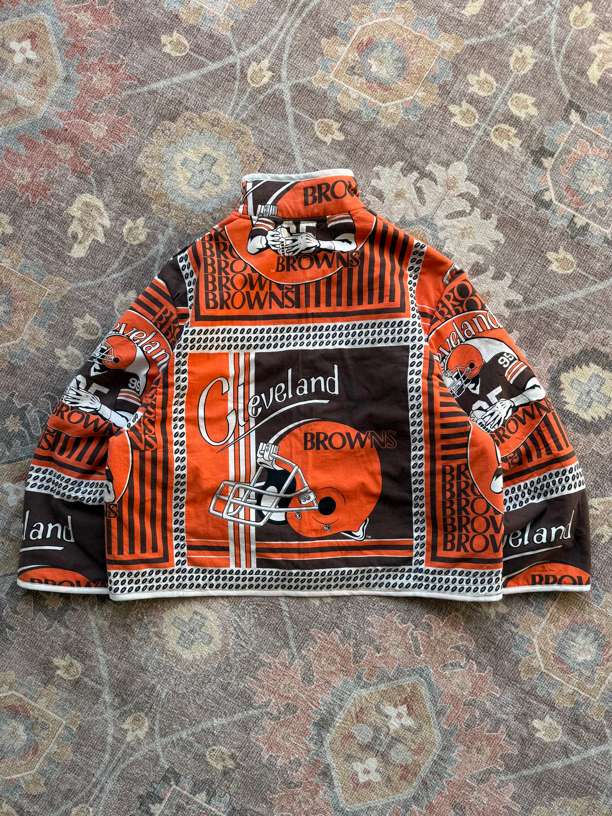 Browns Quilt Snap Button Jacket - L