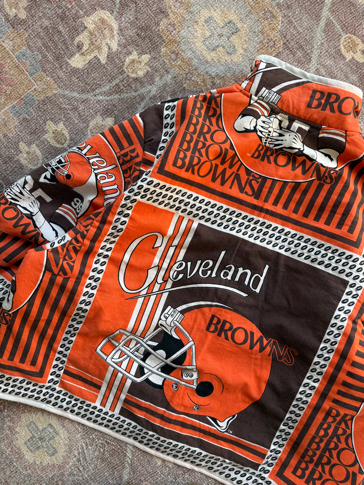 Browns Quilt Snap Button Jacket - L